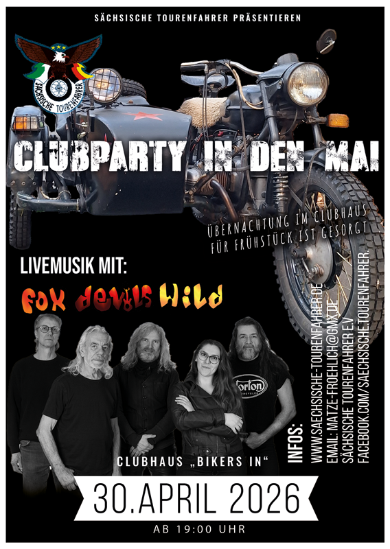 Maiparty Sächsische Tourenfahrer 2026
